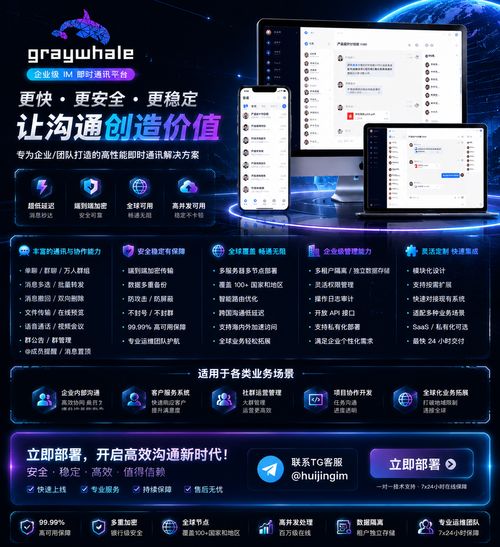 定制新世代IM 极光鸟IM与灰鲸IM，构筑企业专属安全通讯壁垒